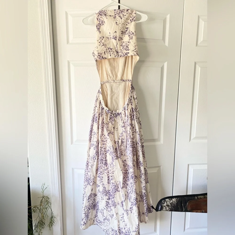 Aureta‎ Kajsa Midi cutout Dress NWT size medium